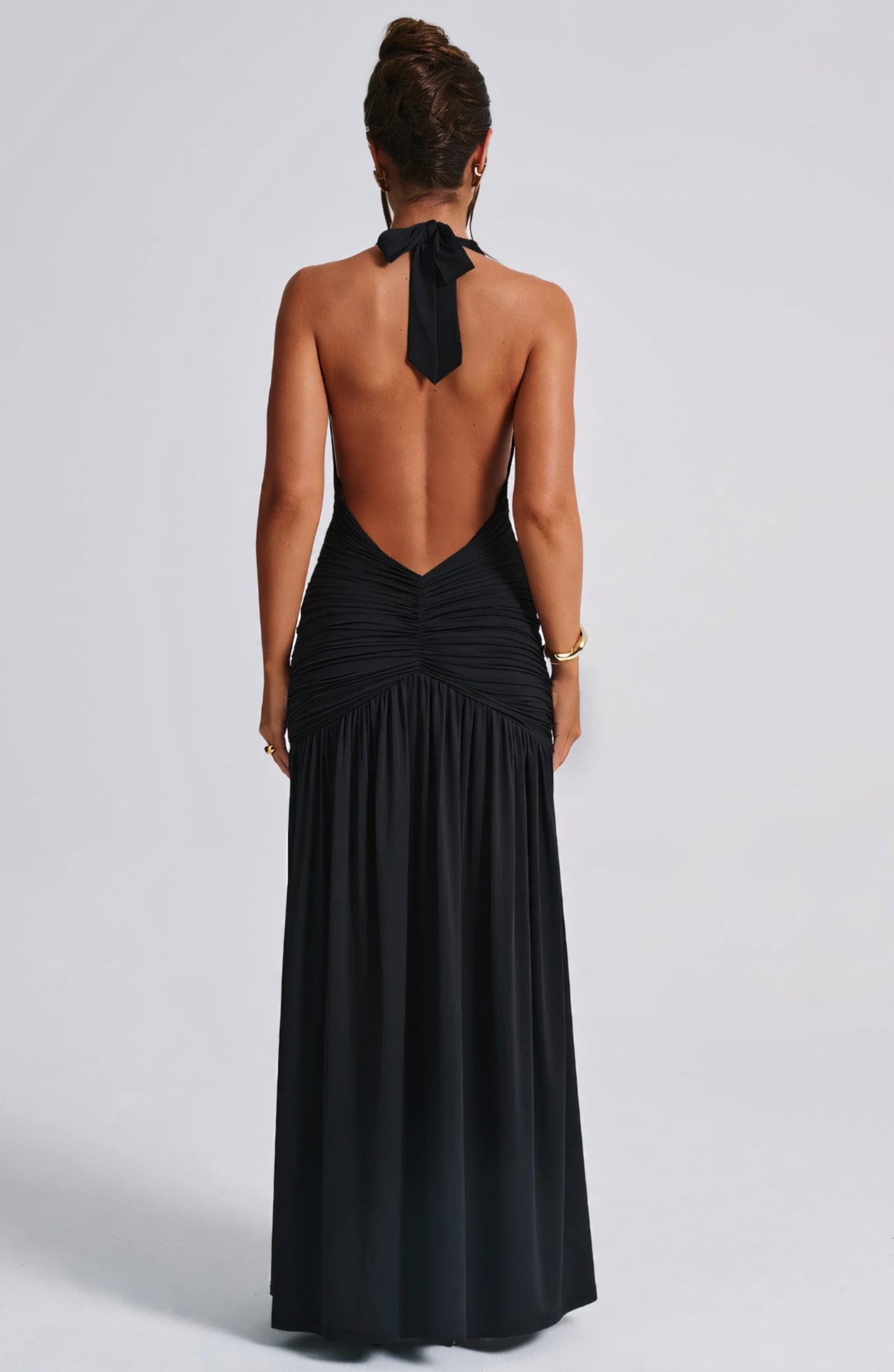 ALEXA MAXI DRESS - BLACK