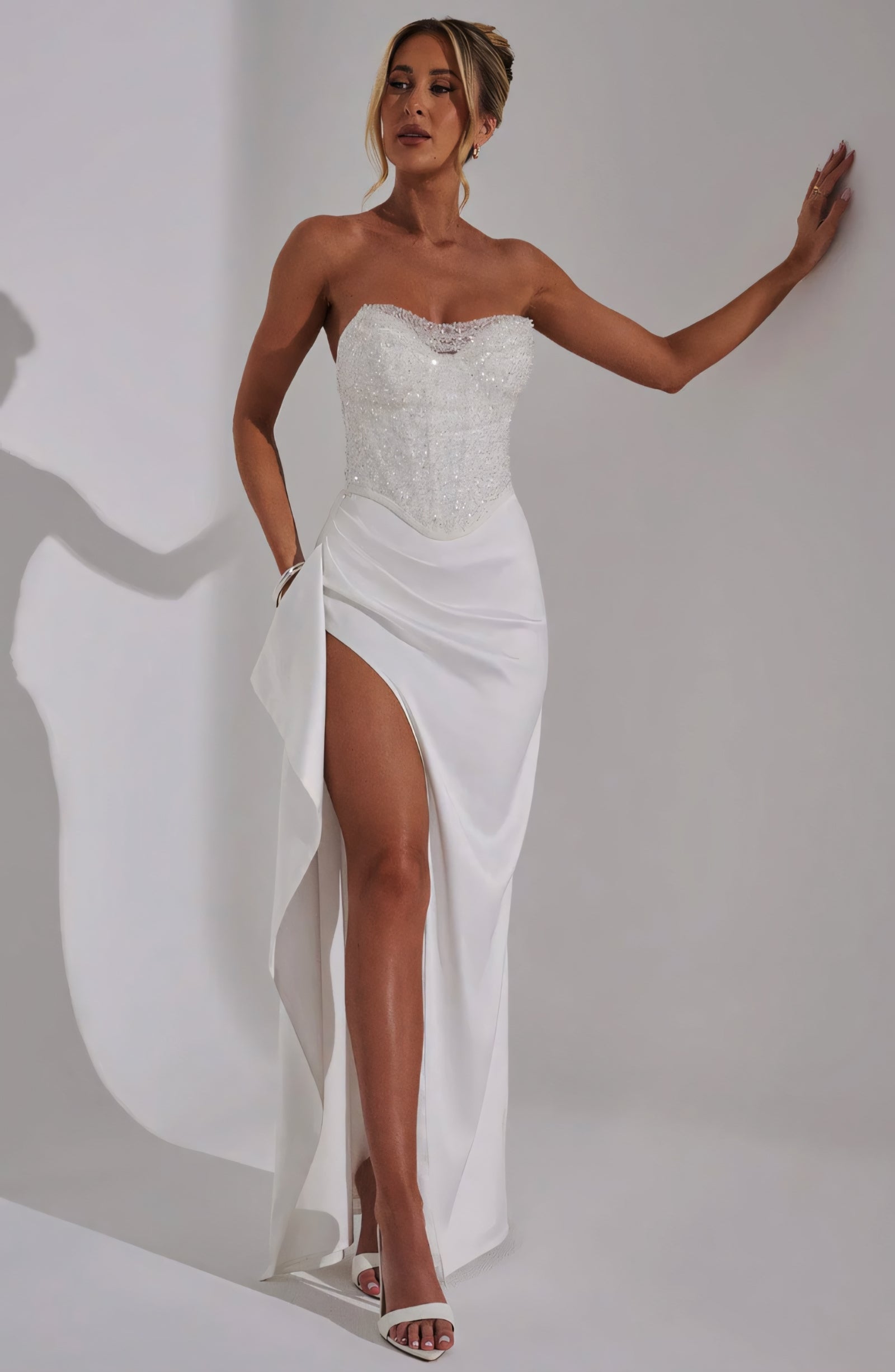 MARRY MAXI DRESS - WHITE