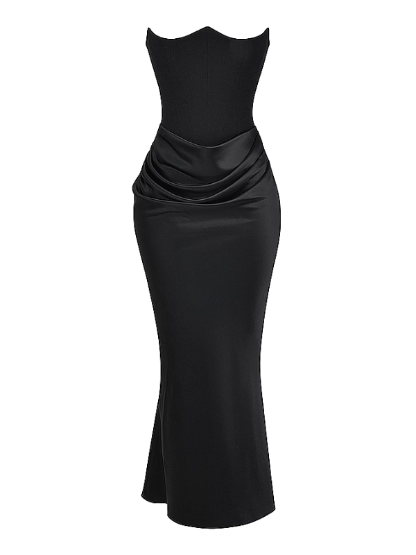 ROSALIND MAXI DRESS - BLACK