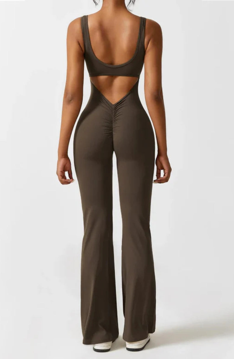 SIERRA JUMPSUIT - BROWN