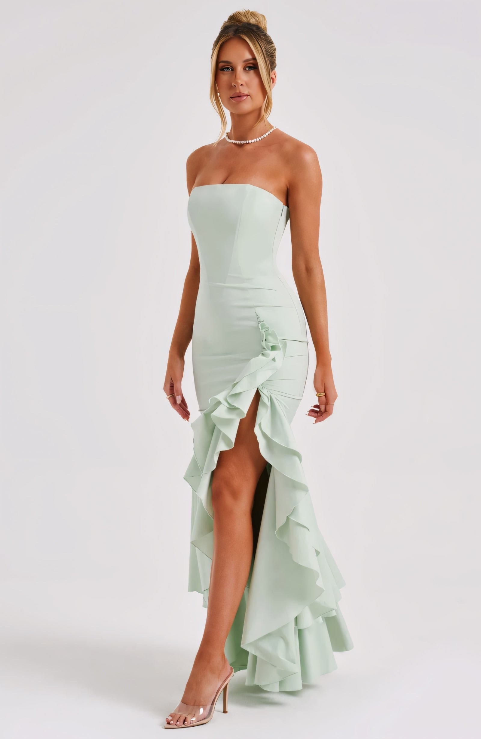 ROSE MAXI DRESS - SAGE