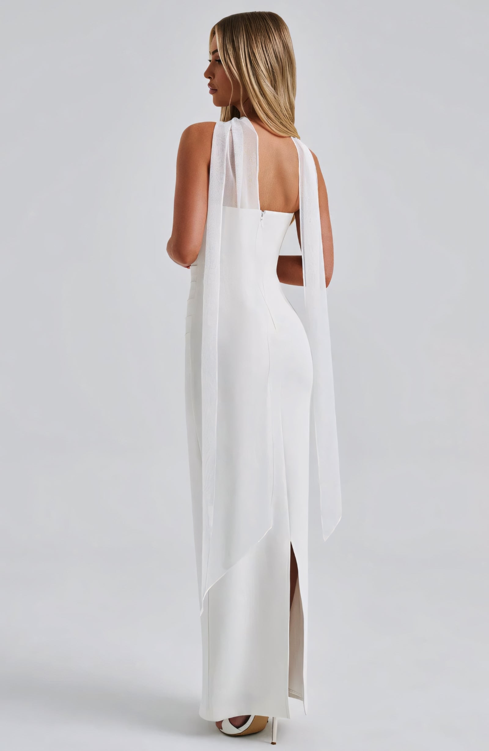 ARIA MAXI DRESS - IVORY