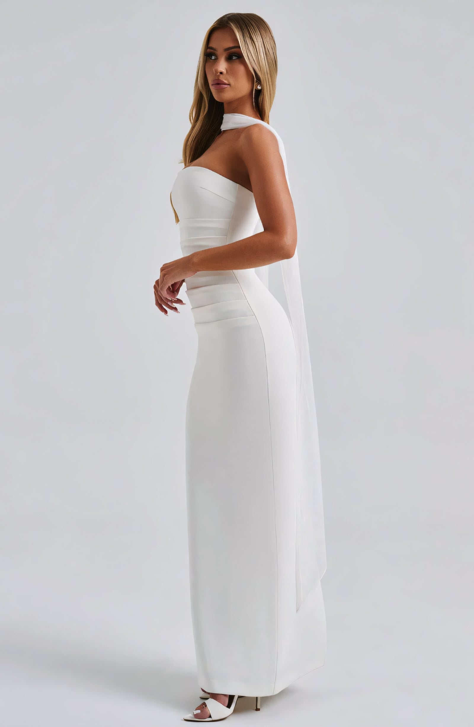 ARIA MAXI DRESS - IVORY