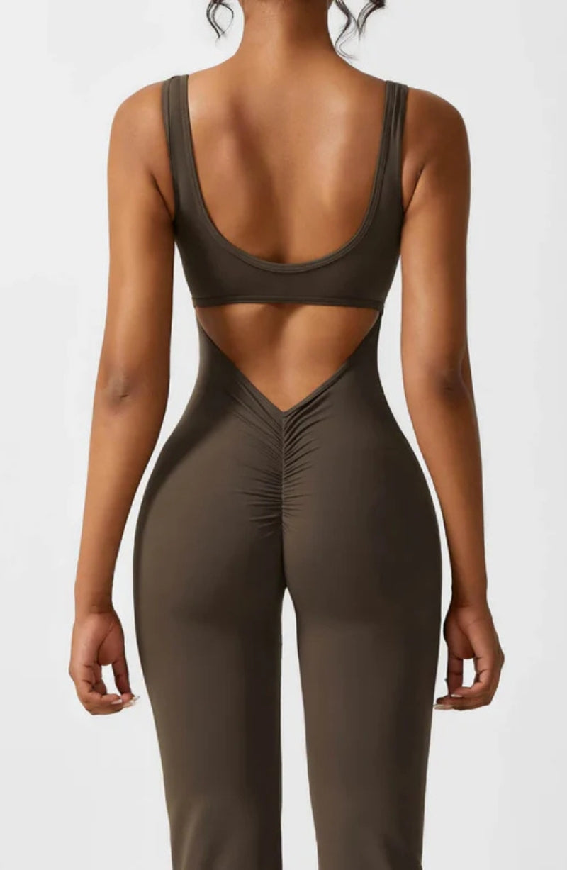 SIERRA JUMPSUIT - BROWN