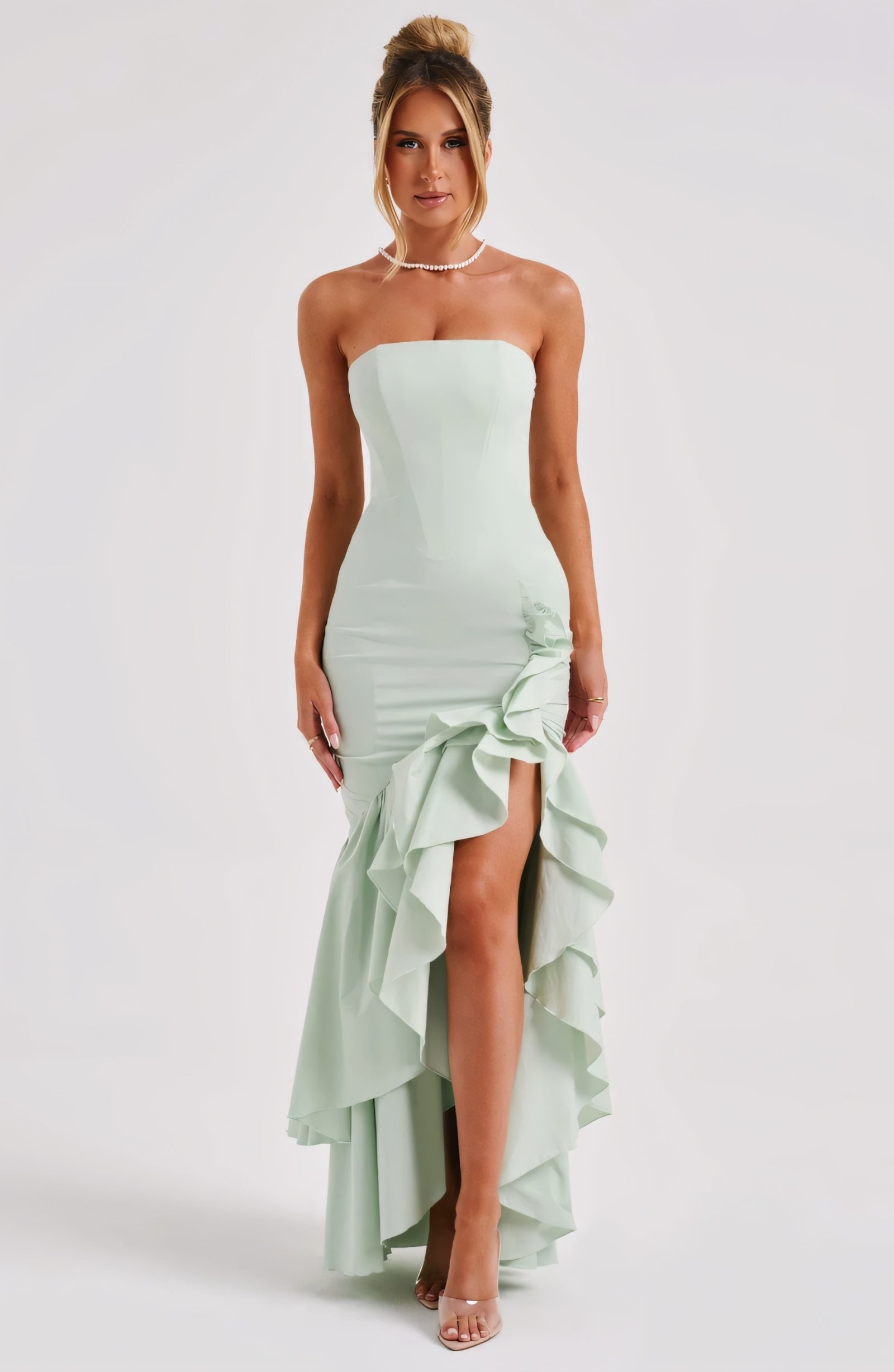 ROSE MAXI DRESS - SAGE