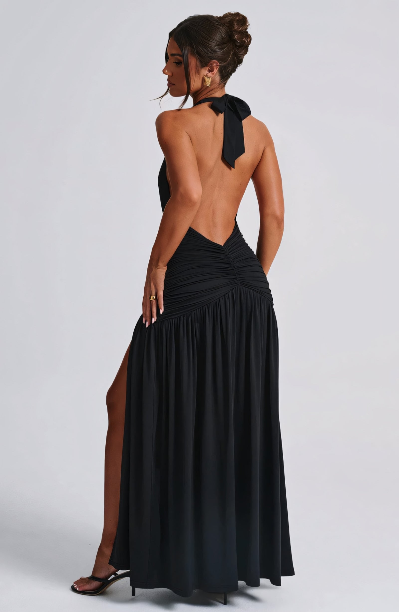 ALEXA MAXI DRESS - BLACK