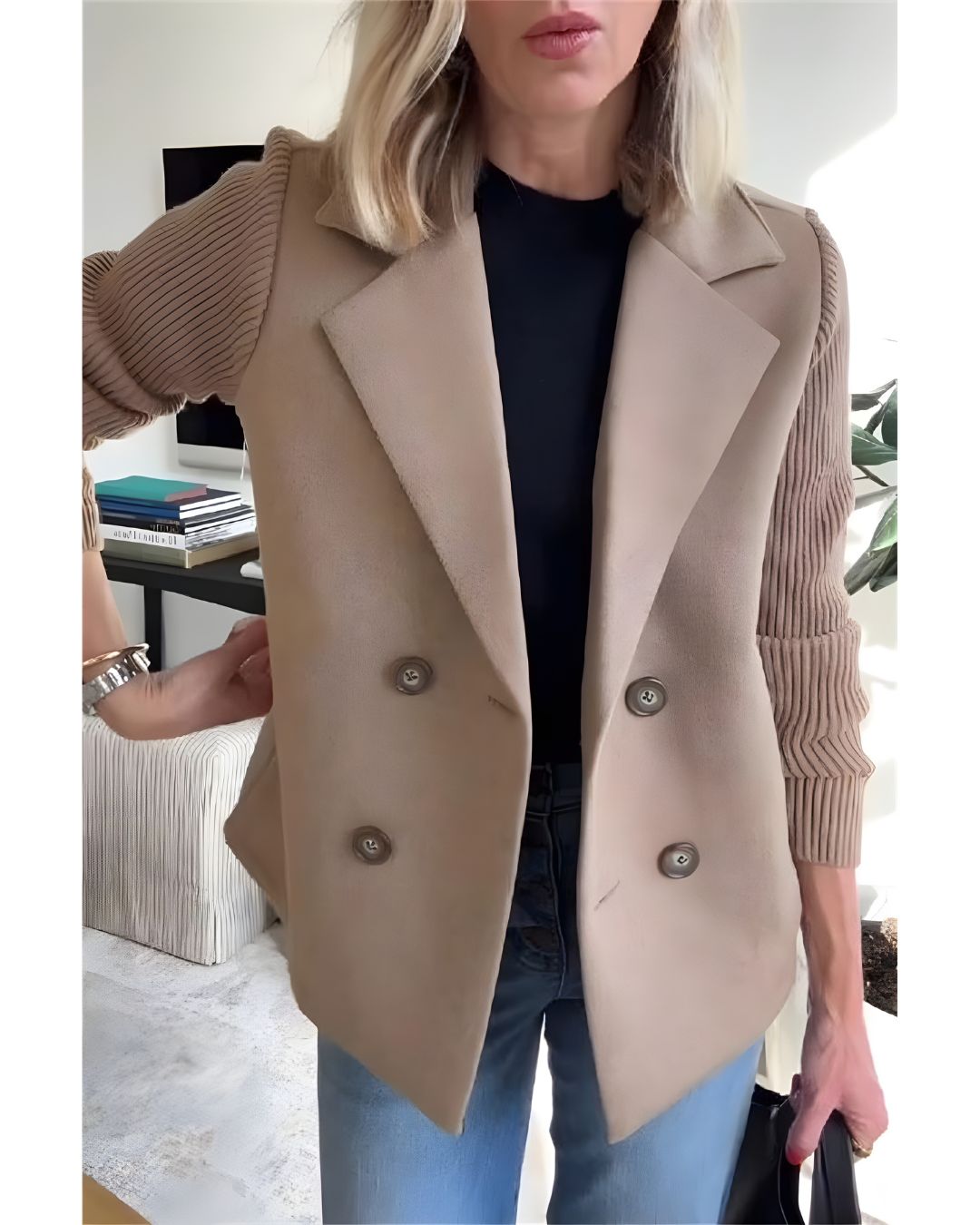 MELANIE KNIT BLAZER