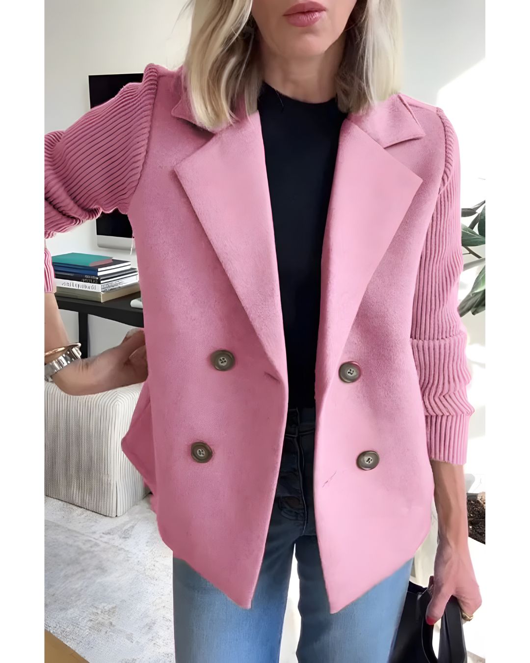 MELANIE KNIT BLAZER