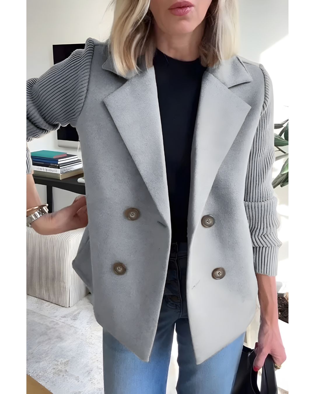 MELANIE KNIT BLAZER