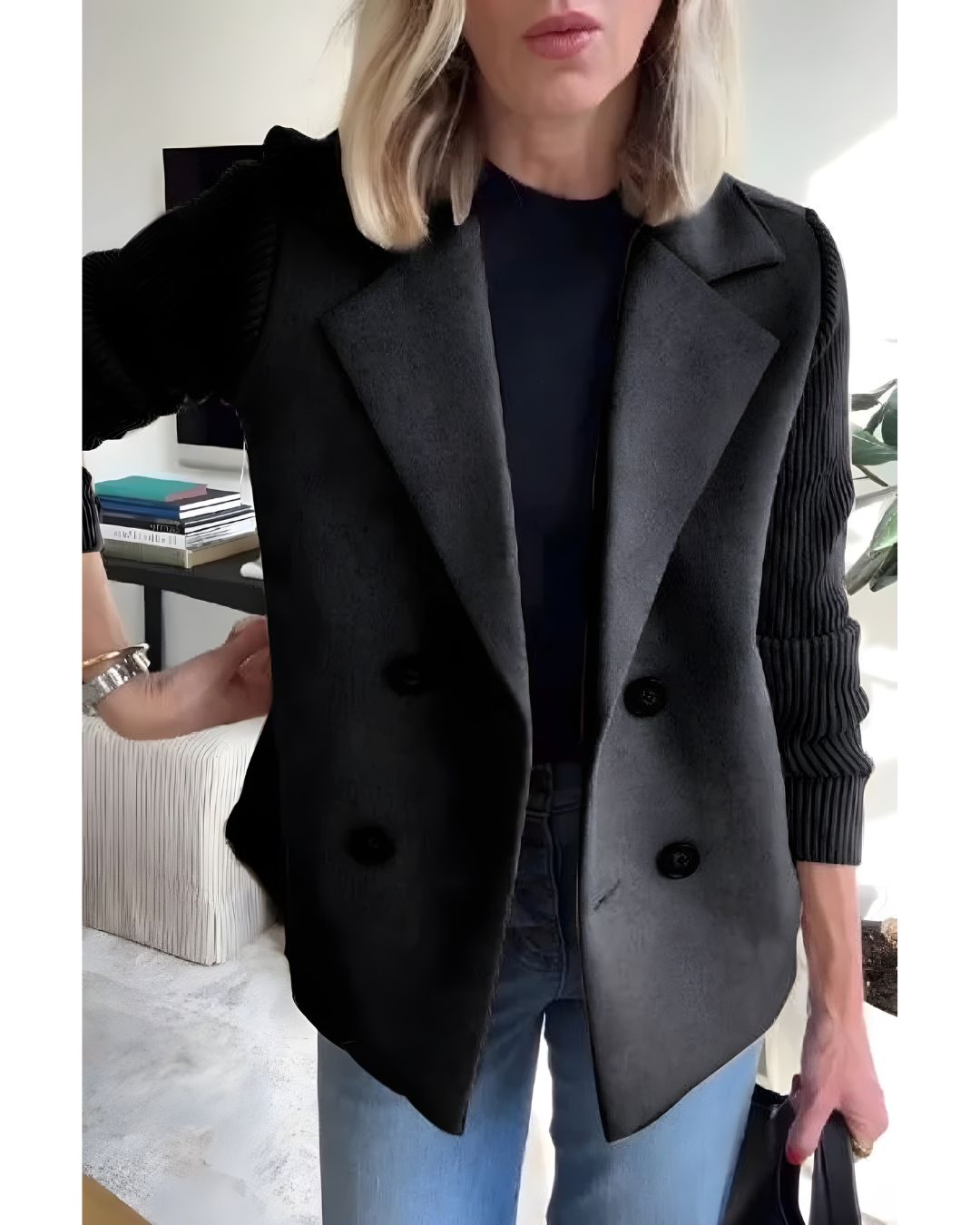 MELANIE KNIT BLAZER