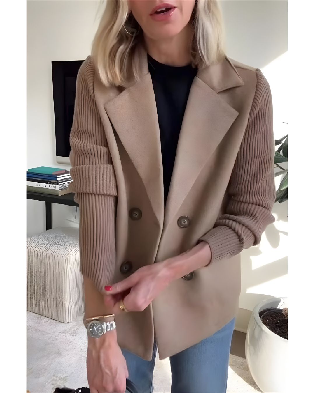 MELANIE KNIT BLAZER