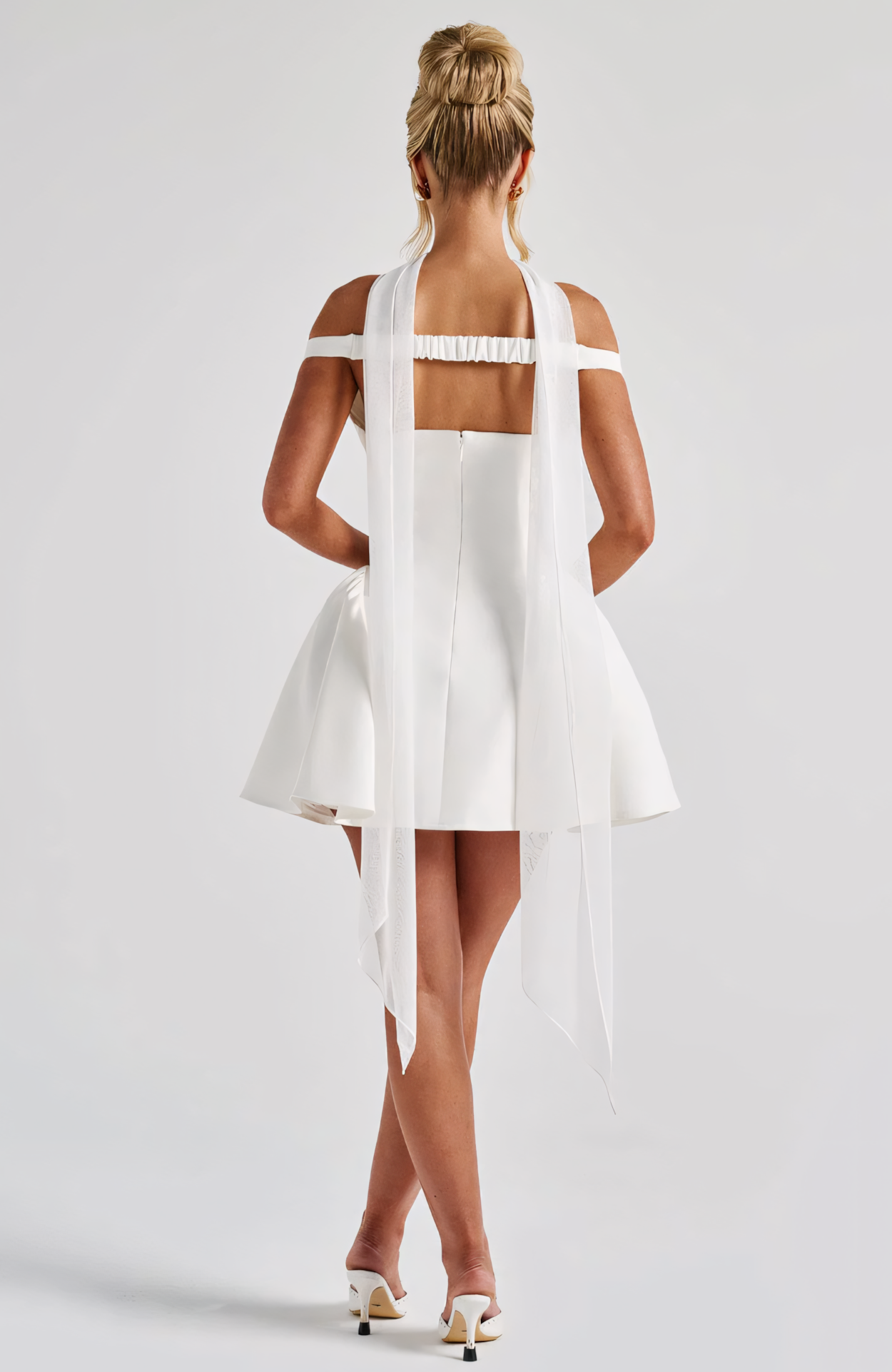 LUCA MINI DRESS - IVORY