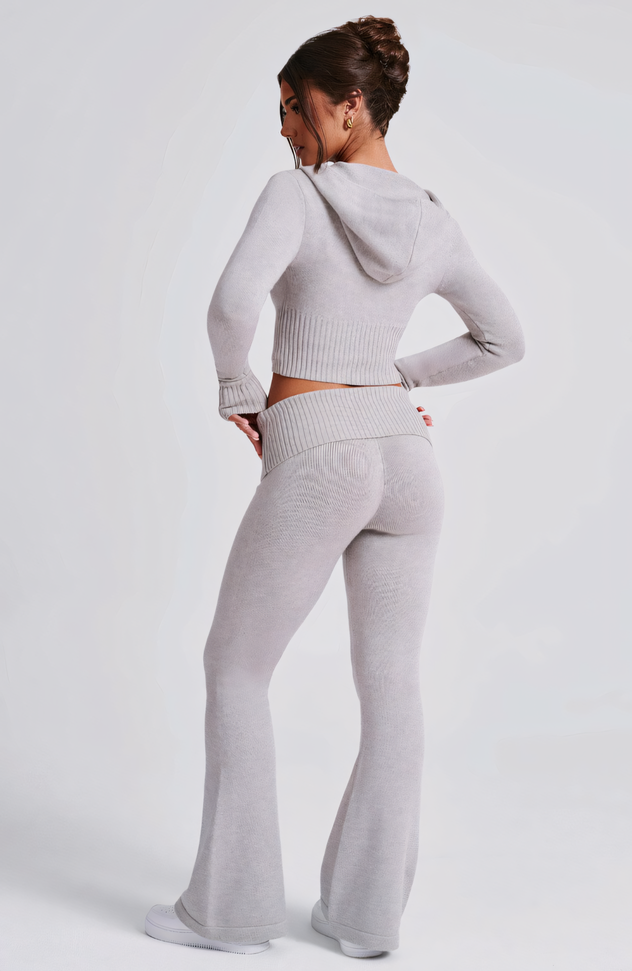 MARA KNIT SET  - LIGHT GREY