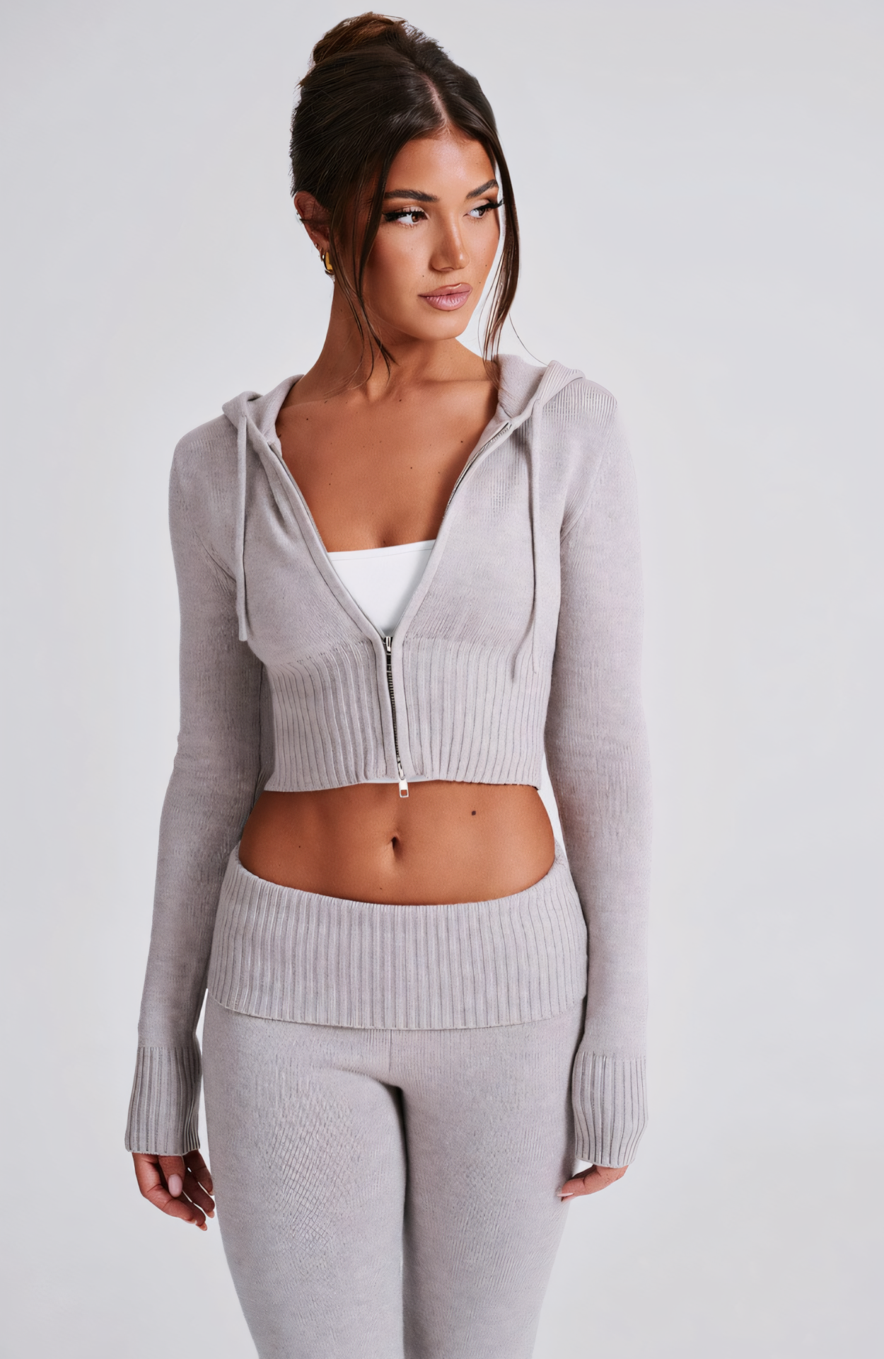 MARA KNIT SET  - GREY