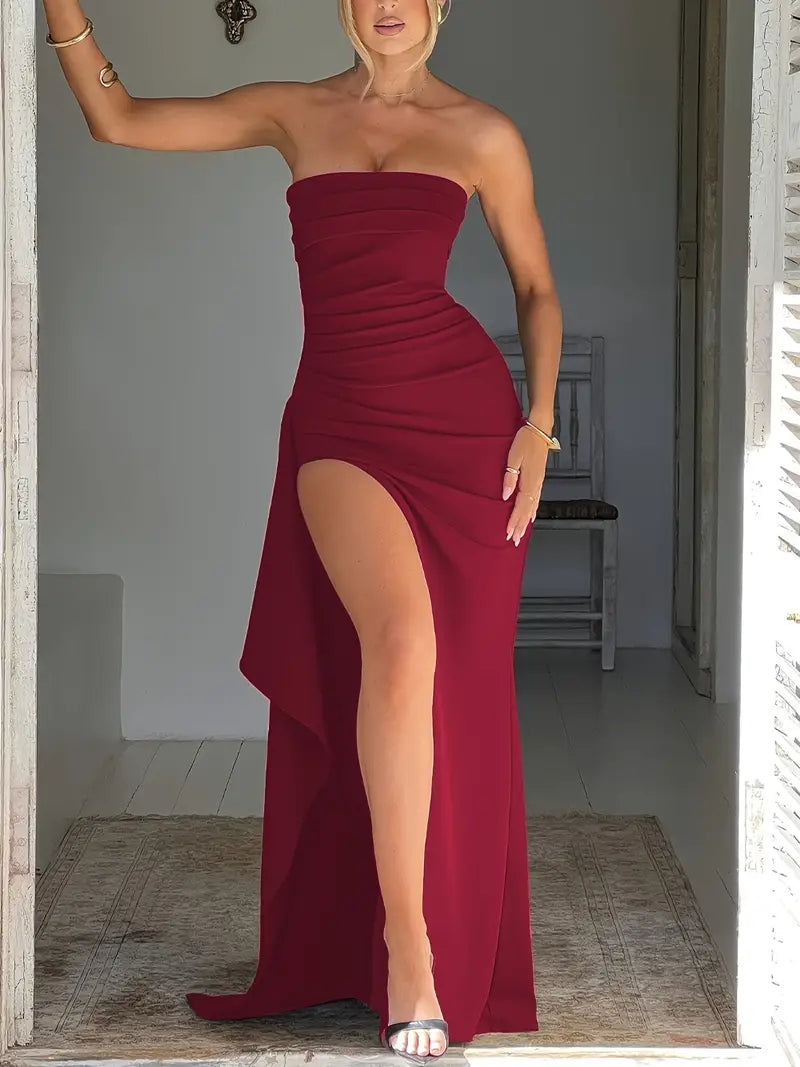 VIVIANE MAXI DRESS - RED