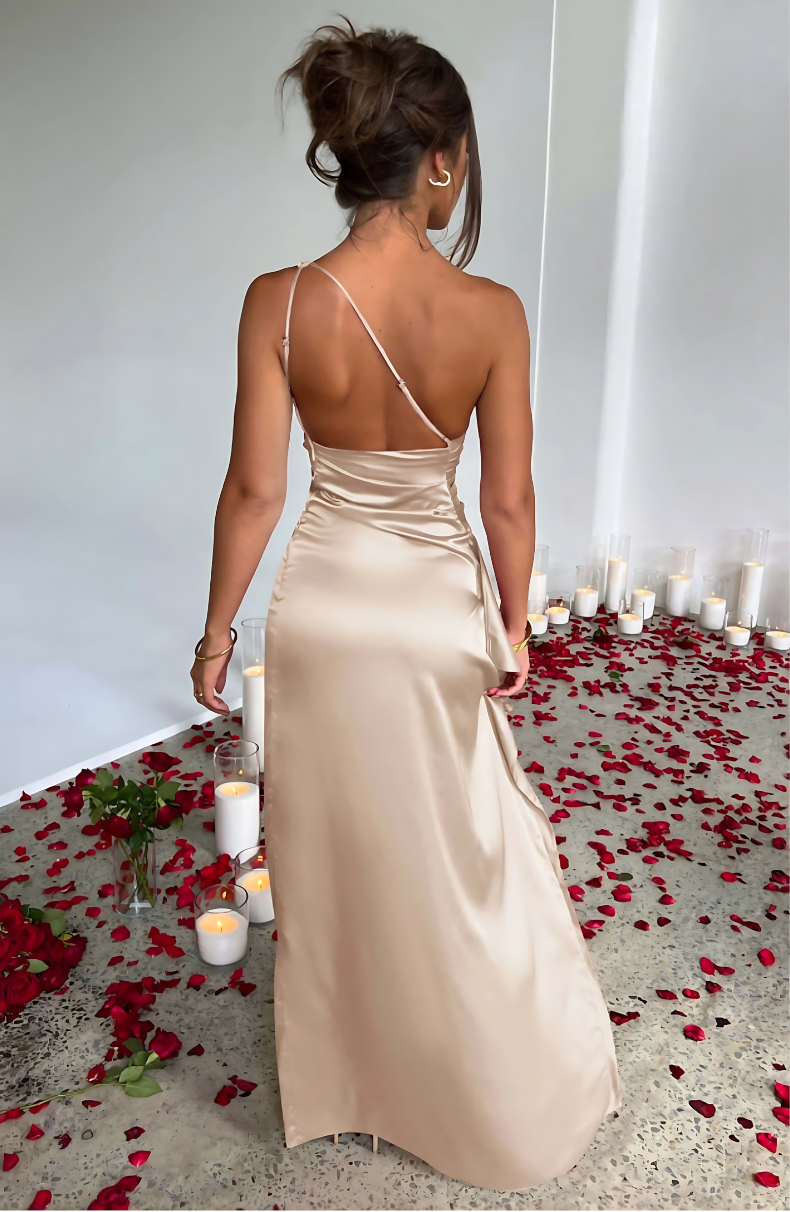 AMARA MAXI DRESS - CHAMPAGNE