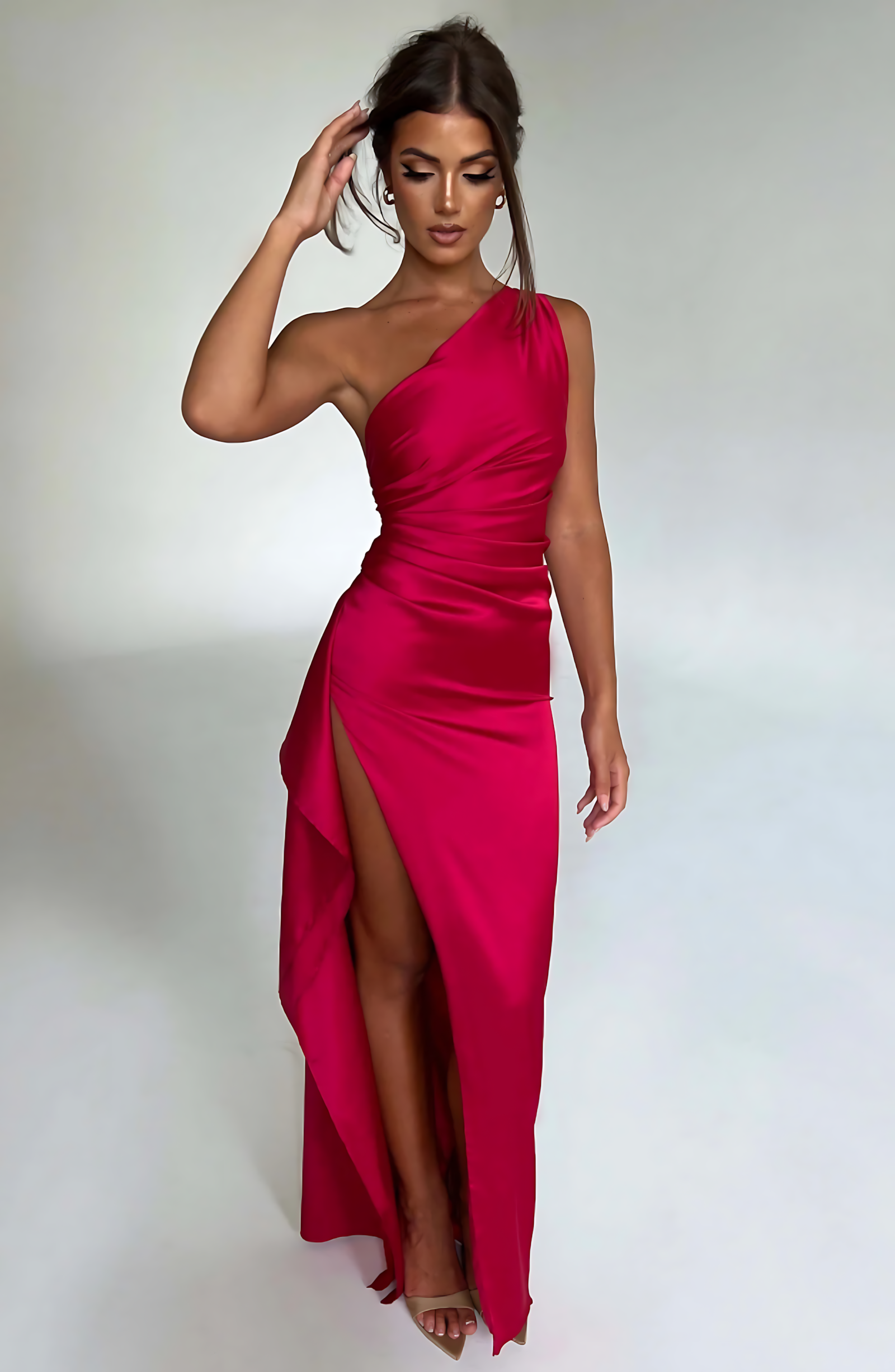 AMARA MAXI DRESS - RED