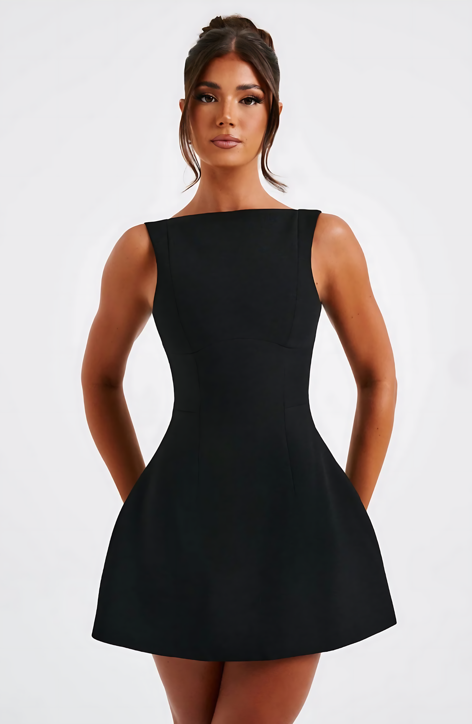 BEAU MINI DRESS - BLACK